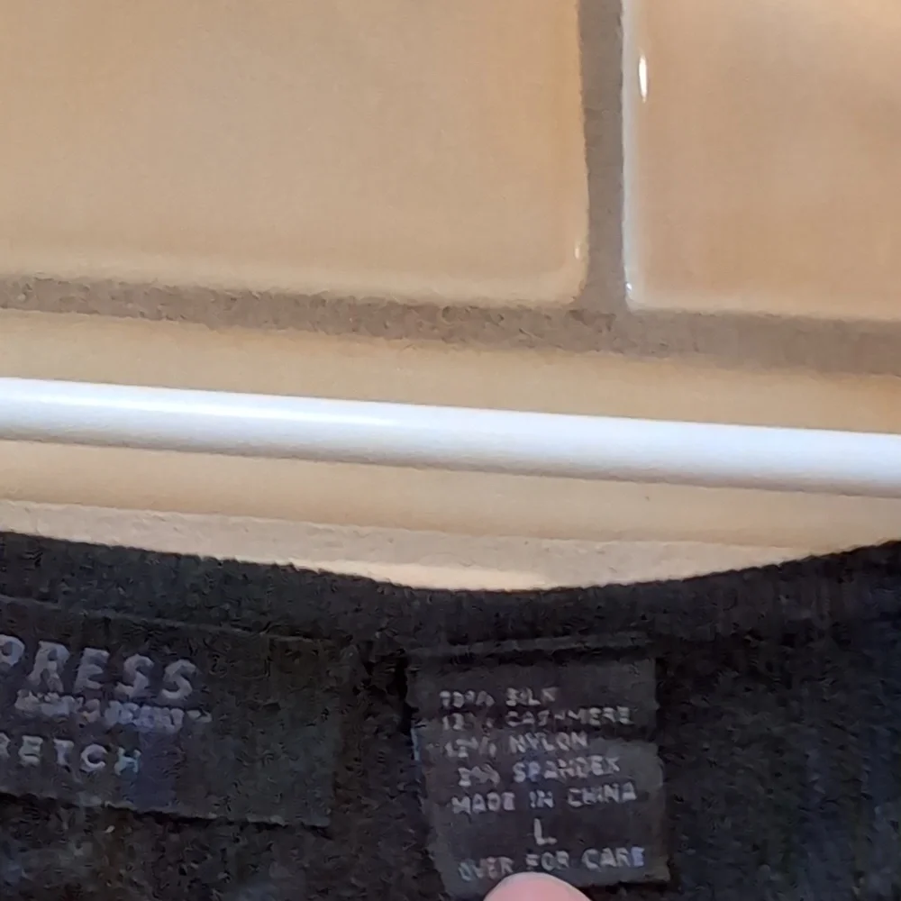 Vintage Express silk & cashmere cardigan - Picture 5 of 8